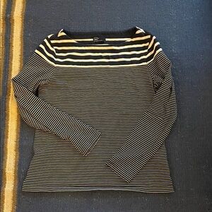GAP Navy and white Striped Shirt
